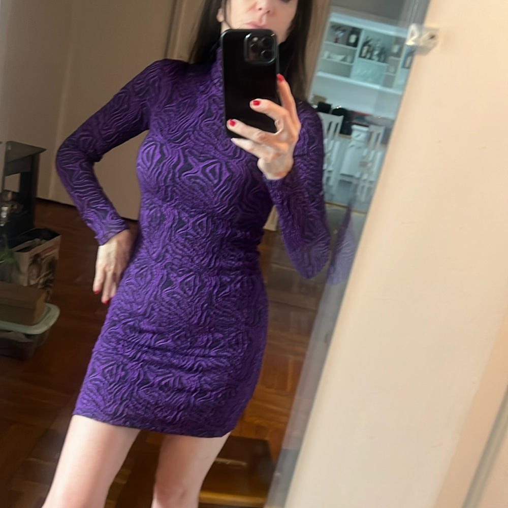 Zara Turtle neck Mini Dresss